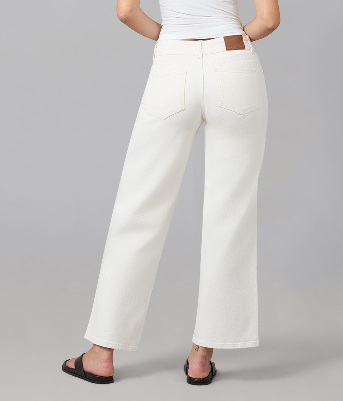 MIRO-RAW Mid Rise Comfort Straight Jeans