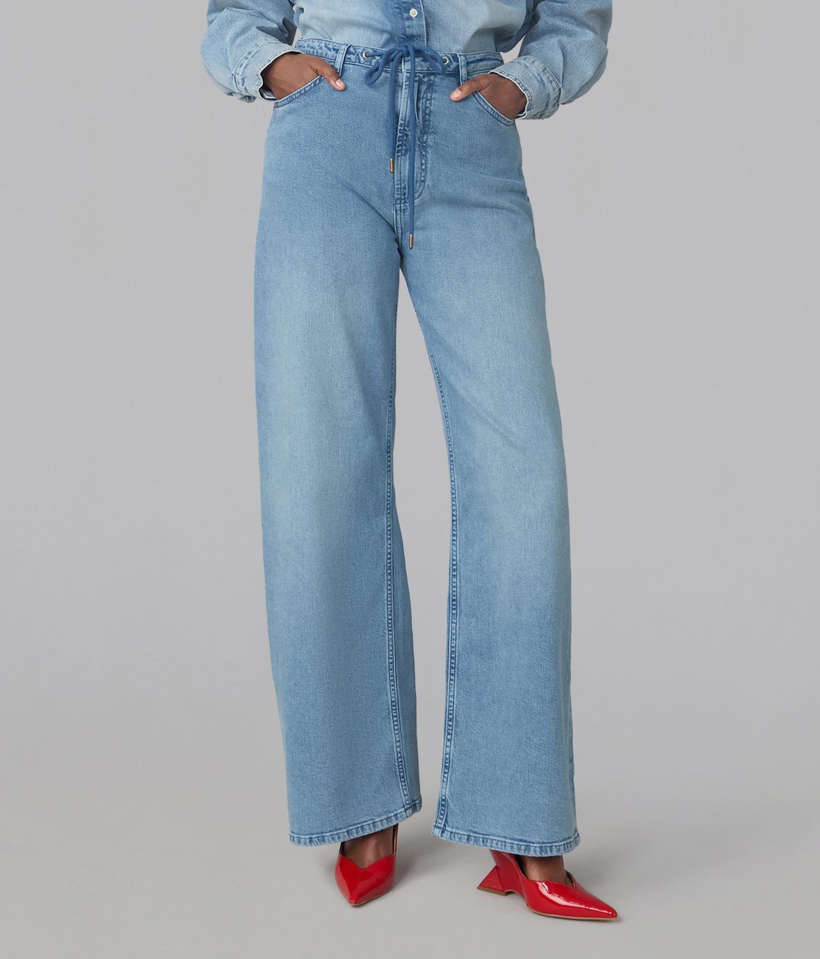 REMY-DW Mid Rise Cotton Twill Trouser