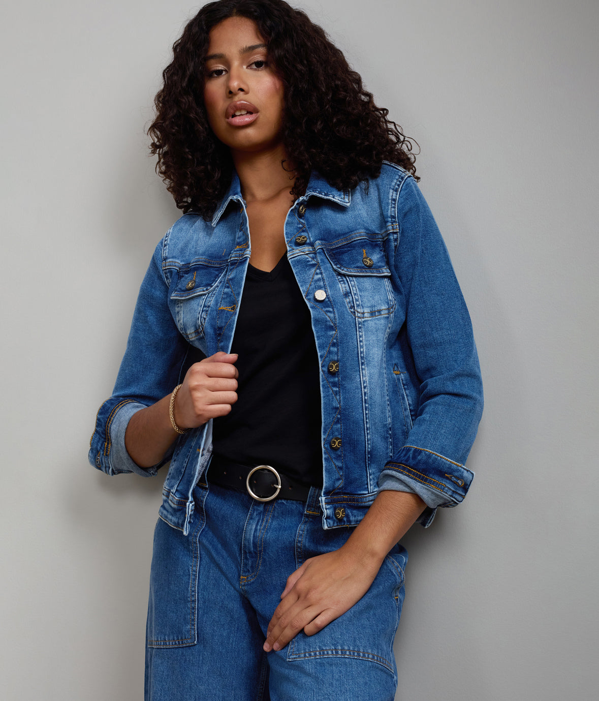 GABRIELLA-DB Classic Denim Jacket