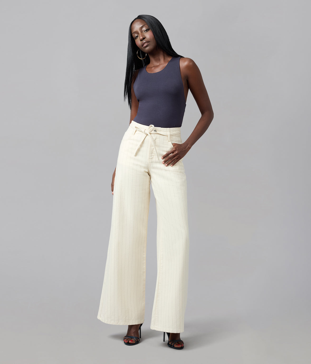 MILAN-SL Ultra High Rise Wide Leg Jeans