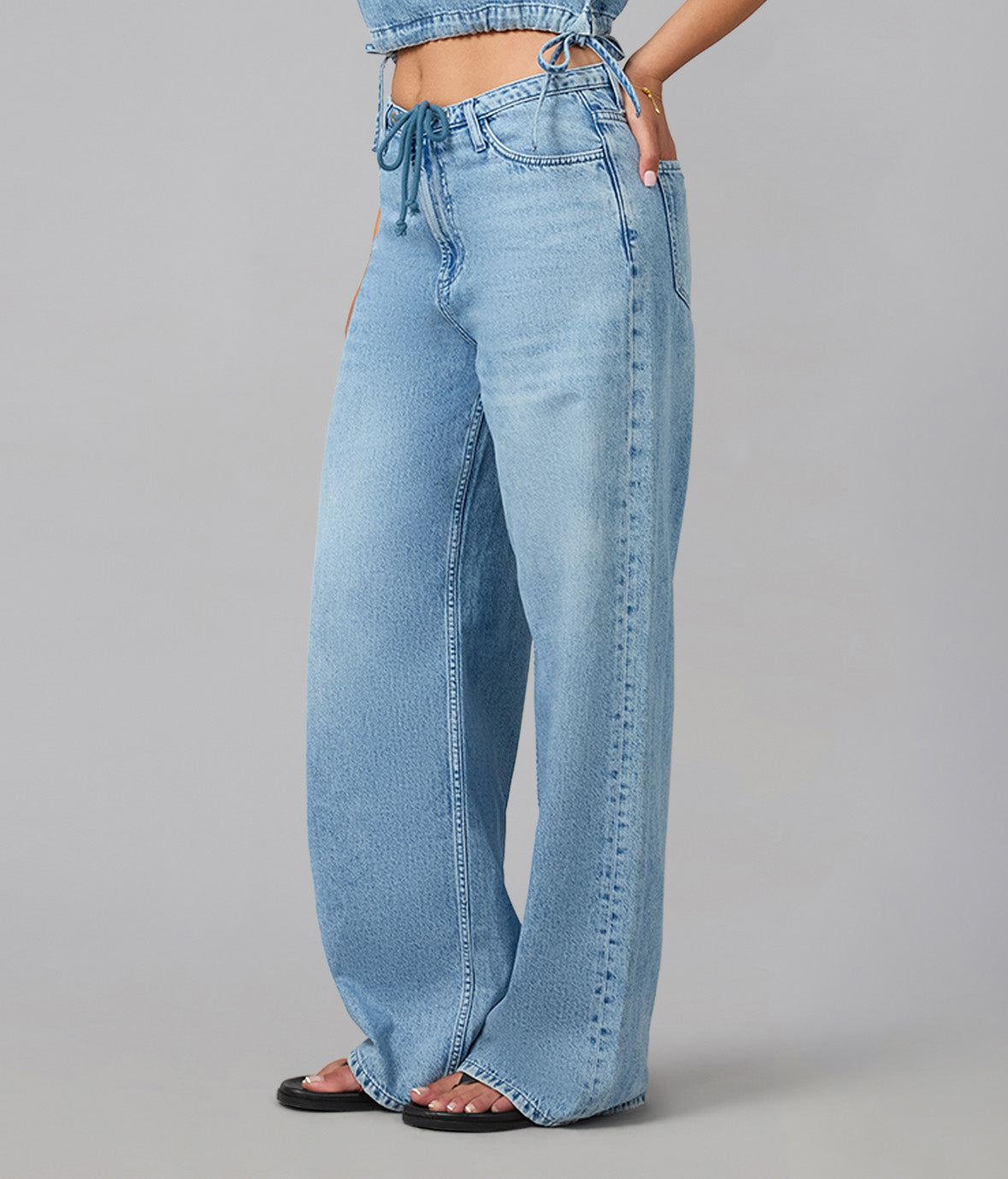 REMY-DW Mid Rise Cotton Twill Trouser